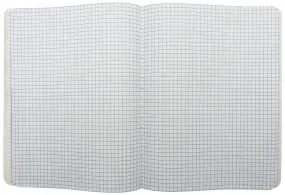 100 Sheet Quad Ruled Composition Notebook (Hard Cover) 9.75" H x 7.5" W