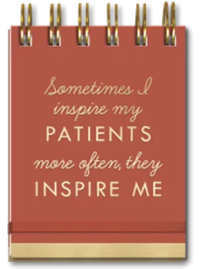 3X5' SPIRAL NOTEBOOK 13059-PATIENTS INSPIRE ME