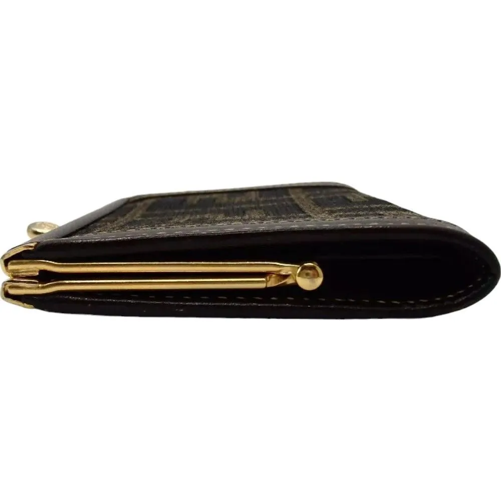 718158AM (V2) Fendi Wallet Brown PVC
