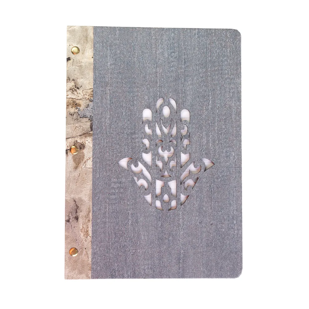A4 Blue Khmisa - Notebook