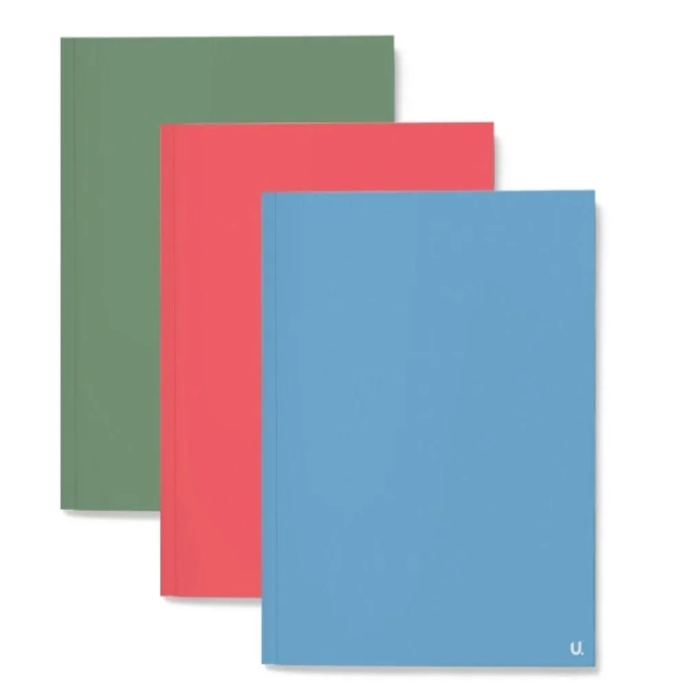 A4 Lined Refill Pad - Assorted Neatly Ruled Pages Writing Durable