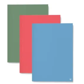 A4 Lined Refill Pad - Assorted Neatly Ruled Pages Writing Durable