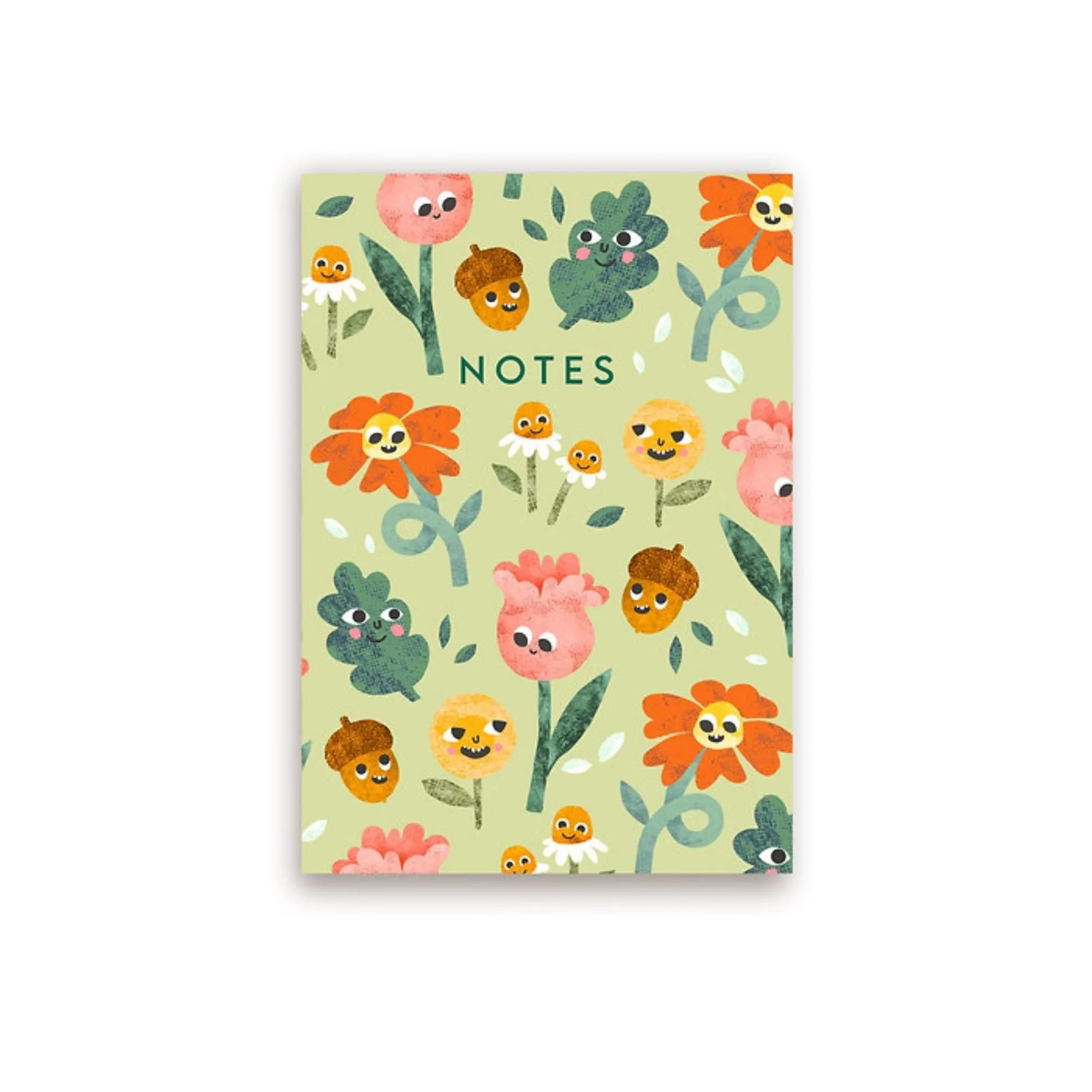 A5 Flower Faces Notebook