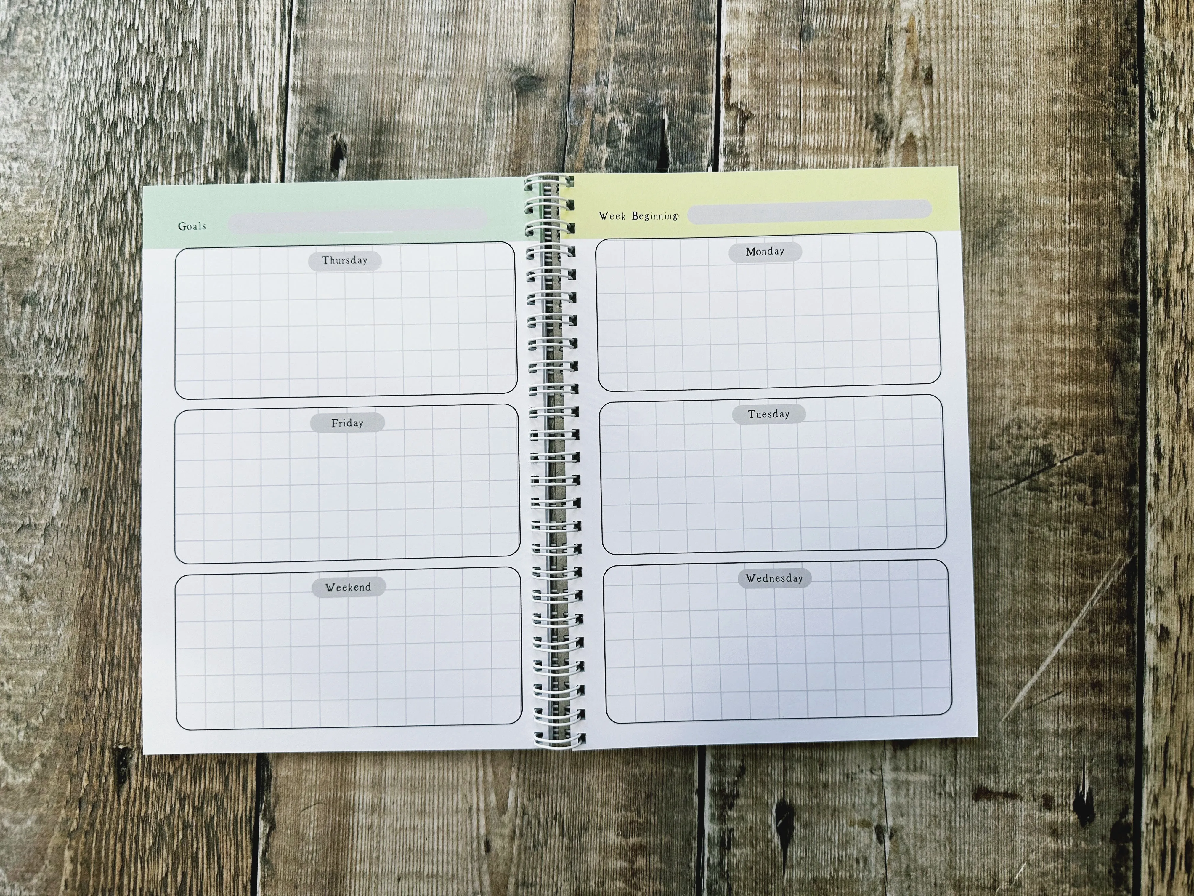 A5 Ring bound Queen's University Belfast Notebook or Planner