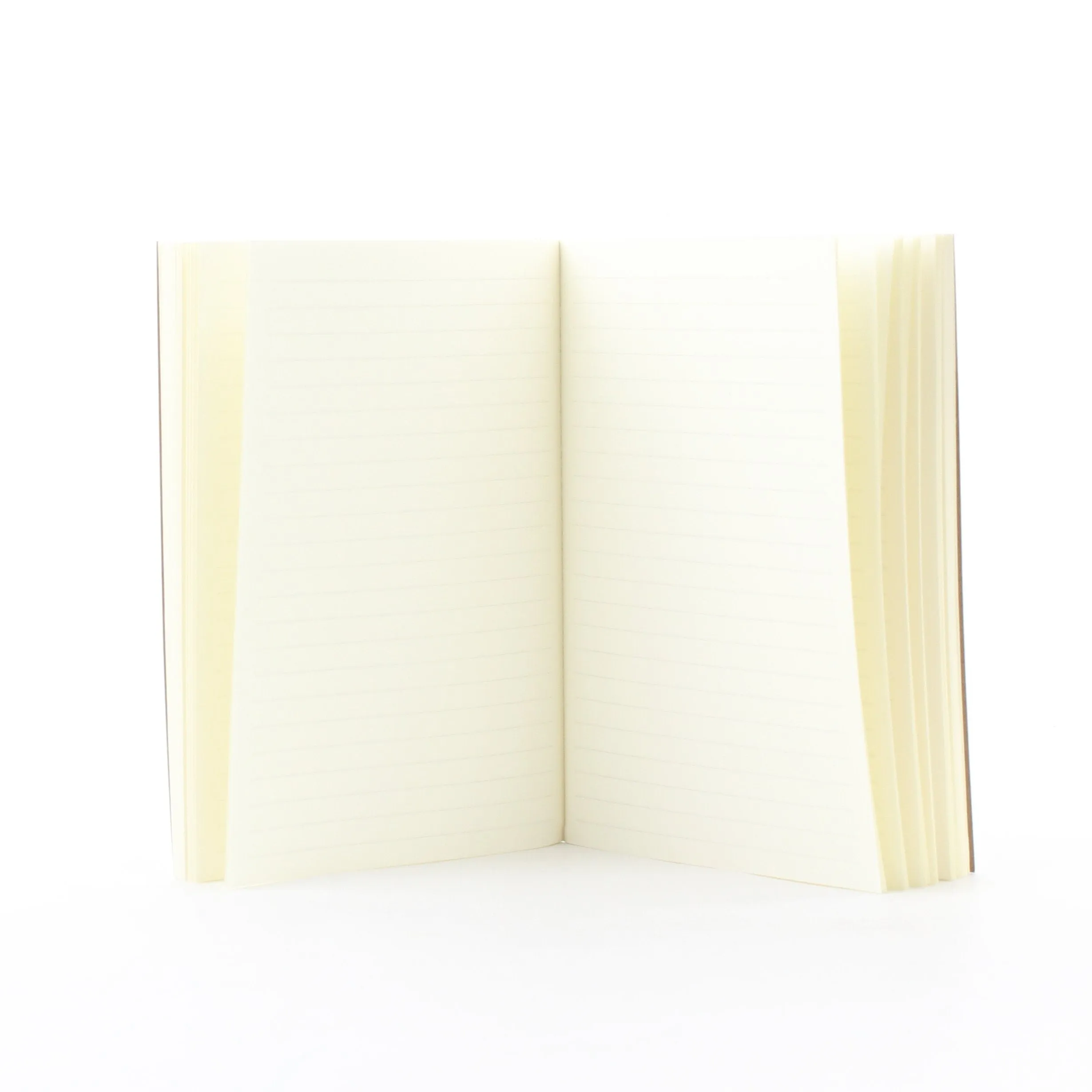 A6 No.&Date Preprinted On Top 22 Lines Per Page 6mm Lines Ruled Notebook (90 Pages)