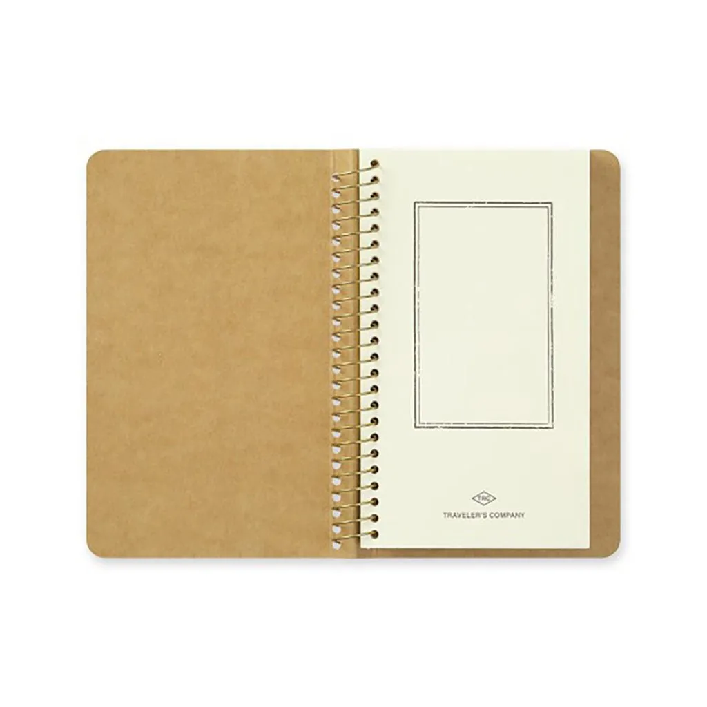 A6 Slim Spiral Ring Notebook