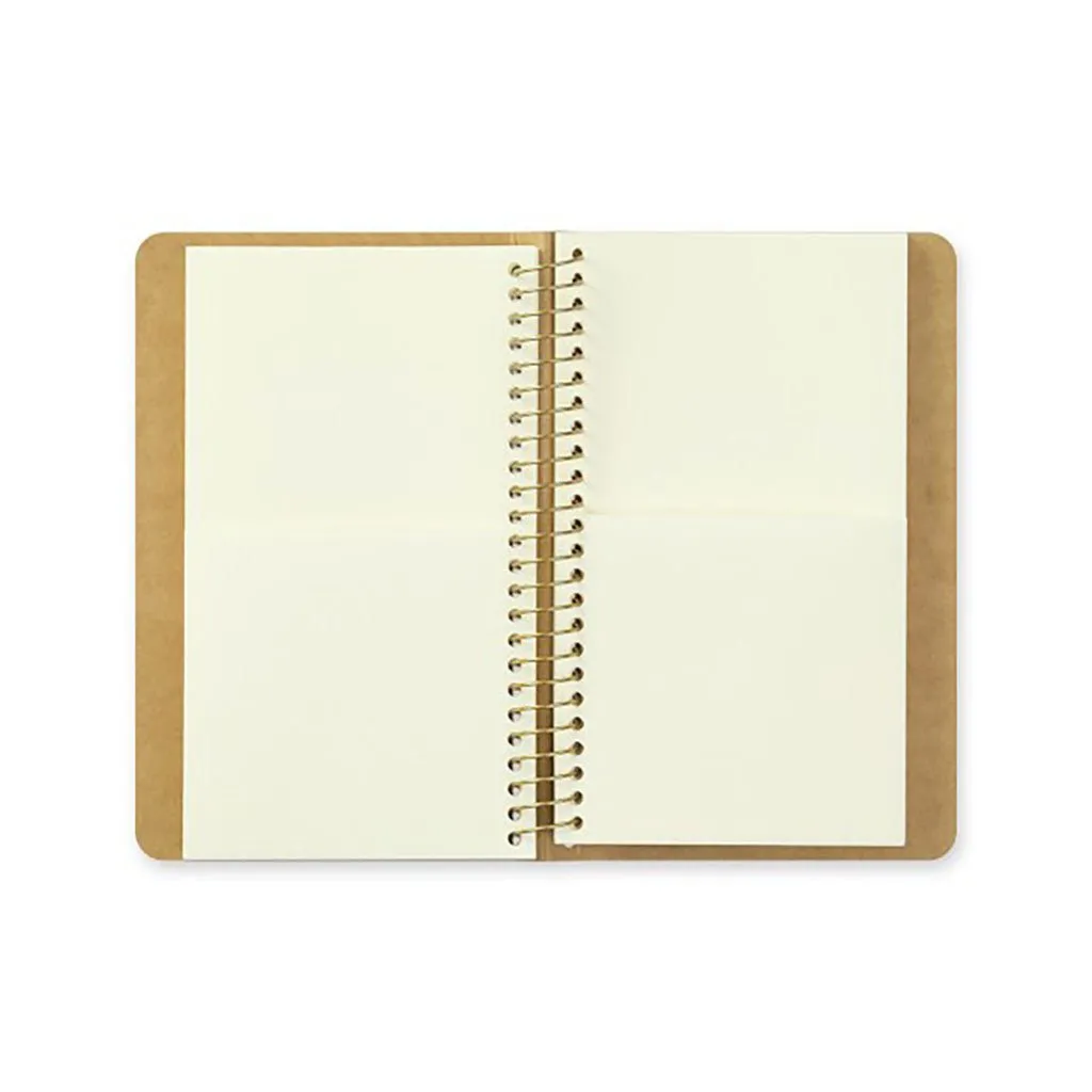 A6 Slim Spiral Ring Notebook