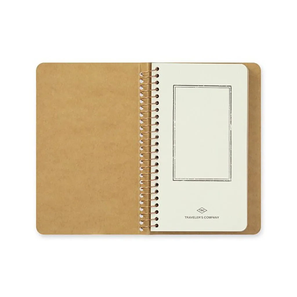 A6 Slim Spiral Ring Notebook