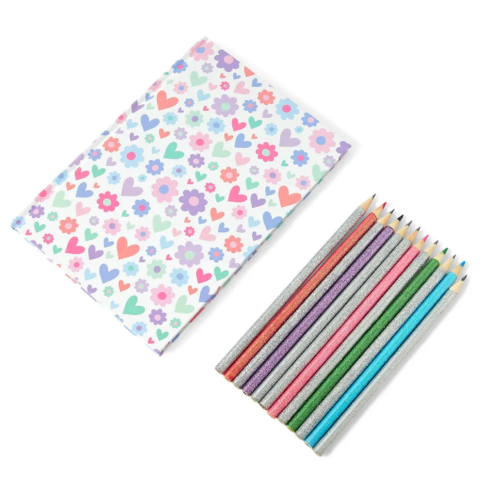 Accessorize London Girl's Multi Woodland Stationery Set Of 2