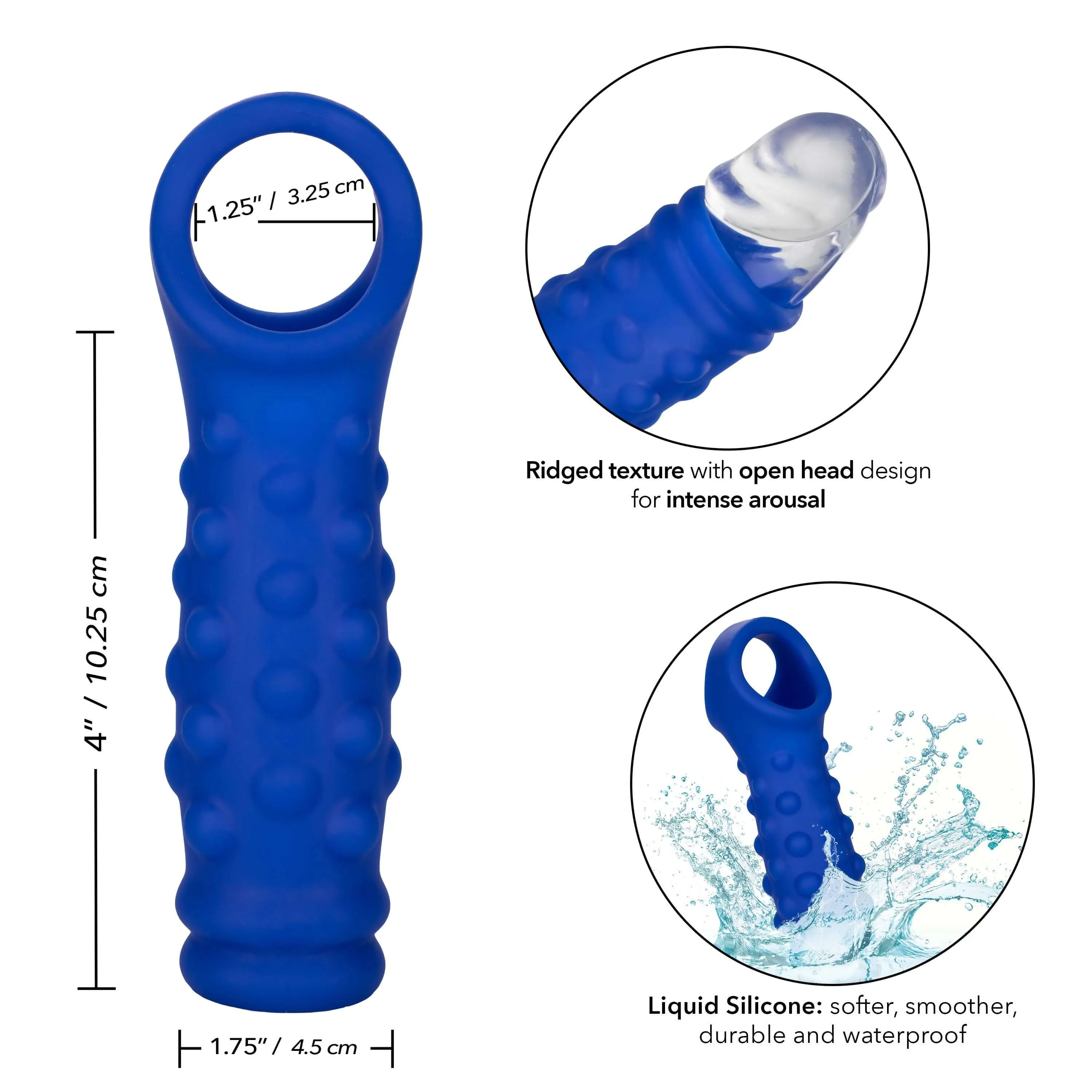 Admiral Liquid Silicone Beaded Extension: Set Sail for Uncharted Pleasure!