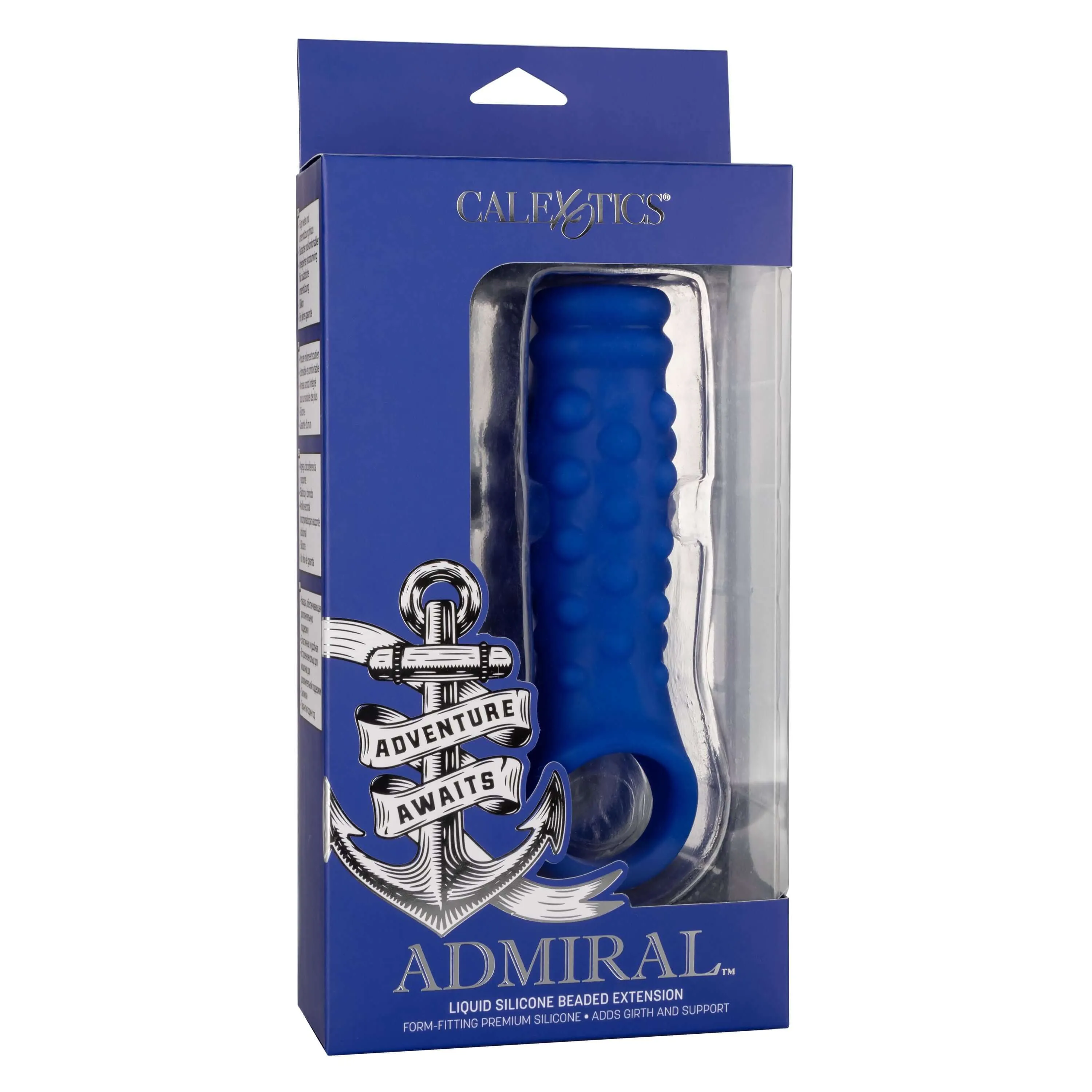 Admiral Liquid Silicone Wave Penis Extension - Explore Uncharted Pleasure