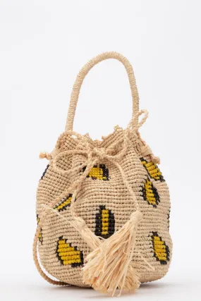 Alanui Jacquard Woven Bucket Bag
