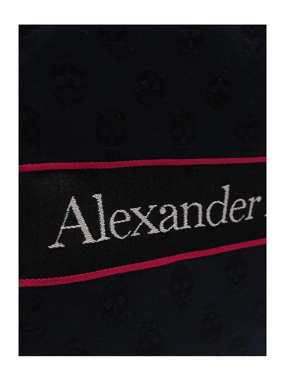 Alexander McQueen Logo Intarsia Tote Bag