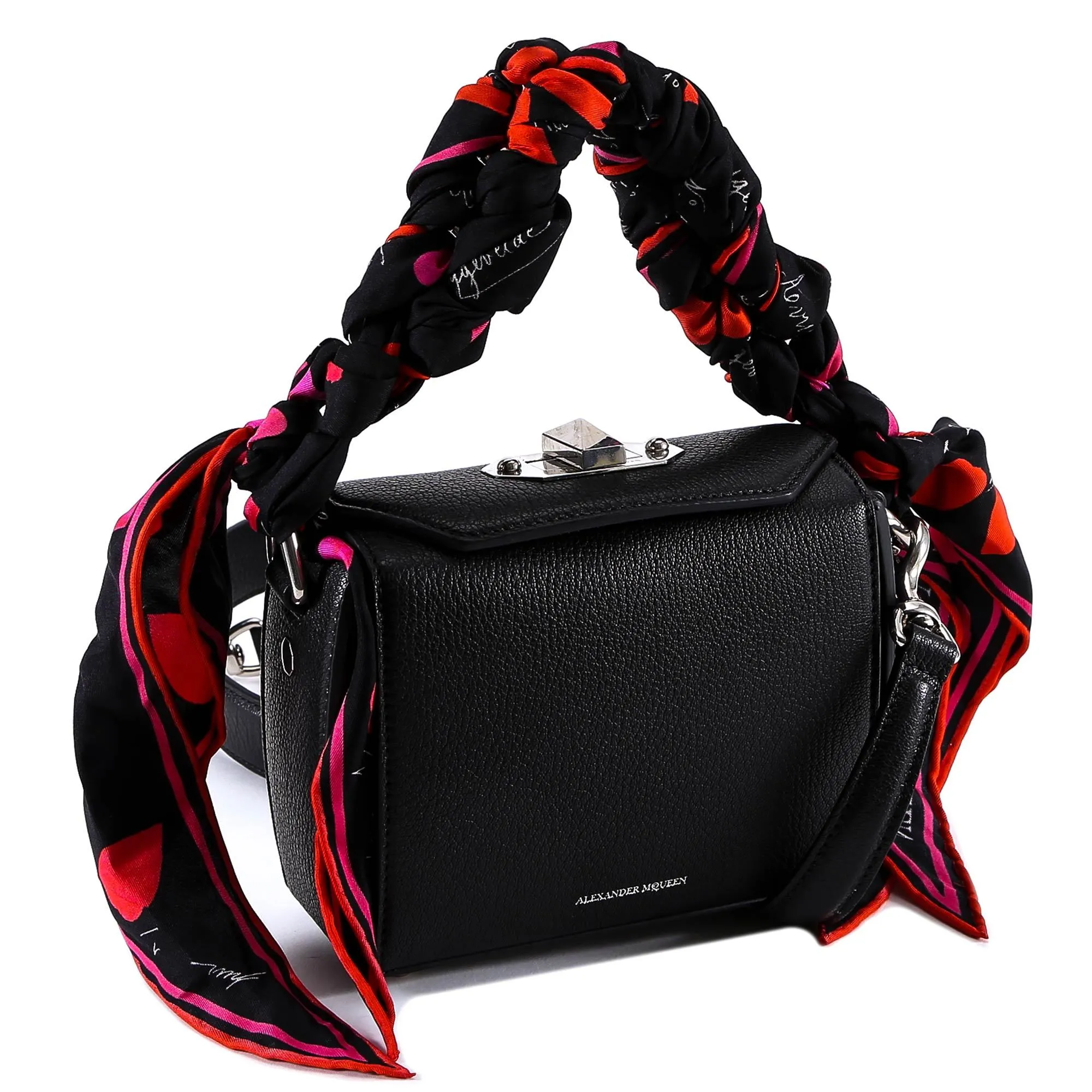 Alexander McQueen Scarf Strap Box Bag