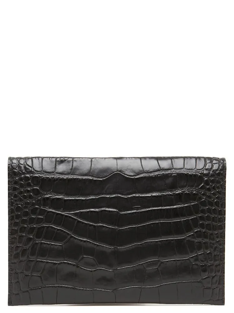 Alexander McQueen Skull Detail Clutch Bag