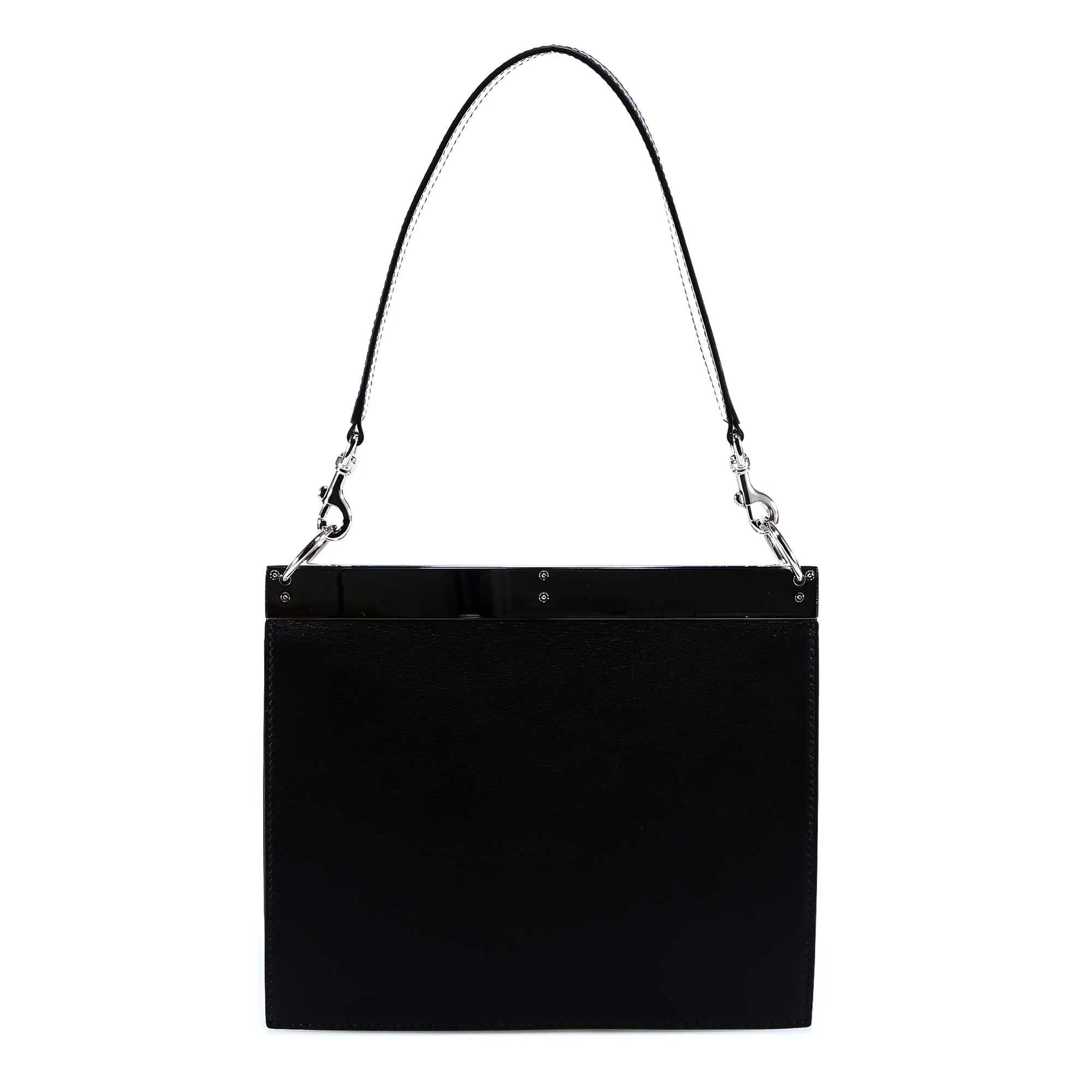 Alexander McQueen Two Tone Drop Chain Shoulder Bag