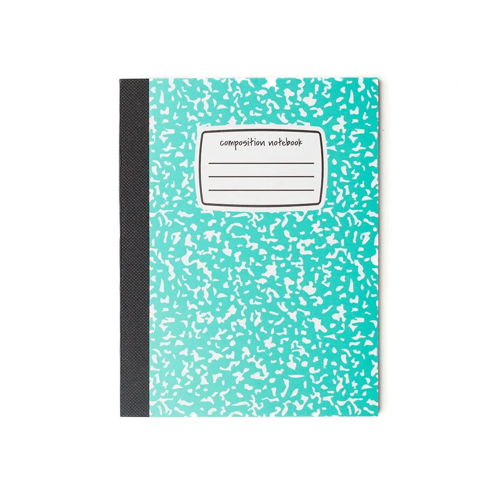 Aqua Mini Composition Notebook