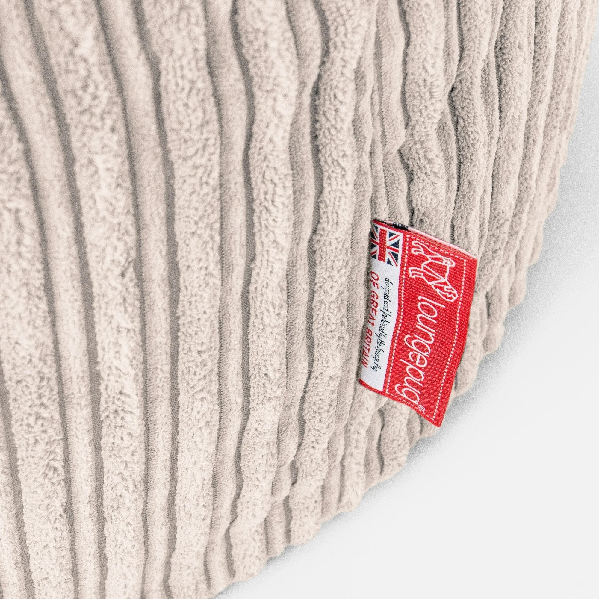 Archi Bean Bag Chair - Cord Ivory