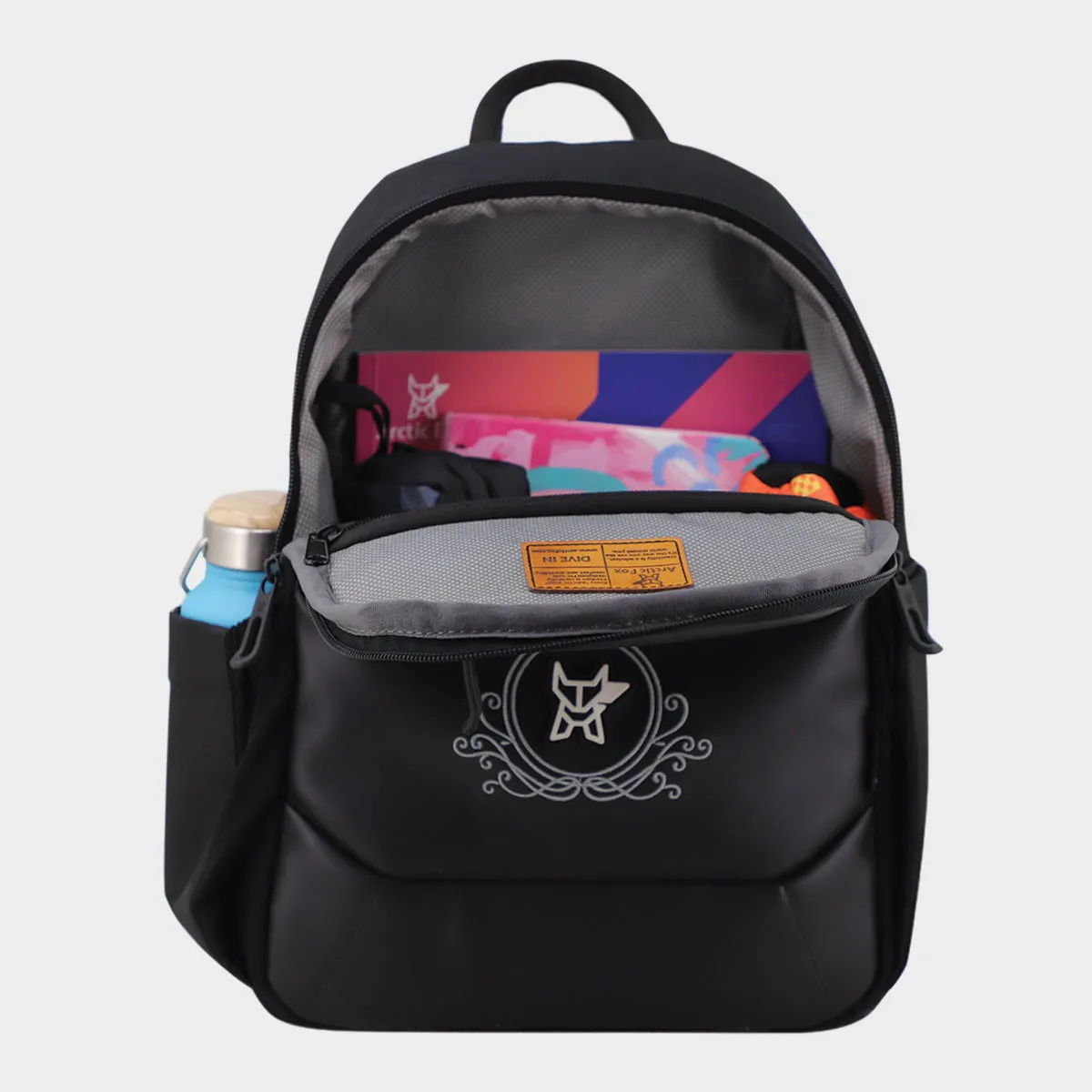Arctic Fox Small Backpack for Girls and Mini Women Backpack Royal Black