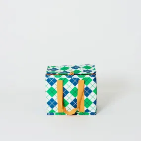 Argyle Mini Insulated Tote