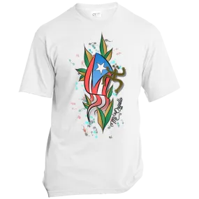 Artistic Mi Orgullo USA Made Unisex T-Shirt