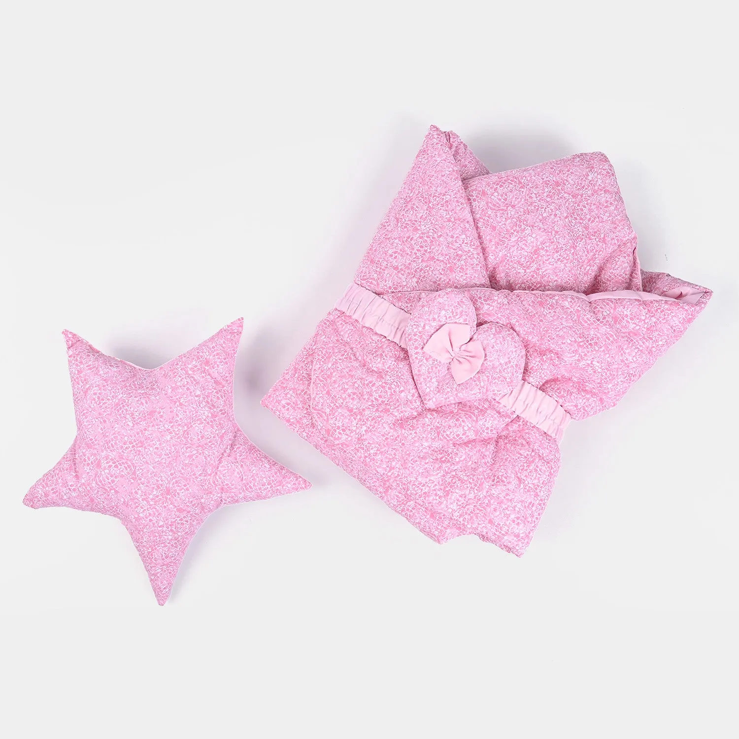 Baby Carry Nest 8PCs Set | Pink