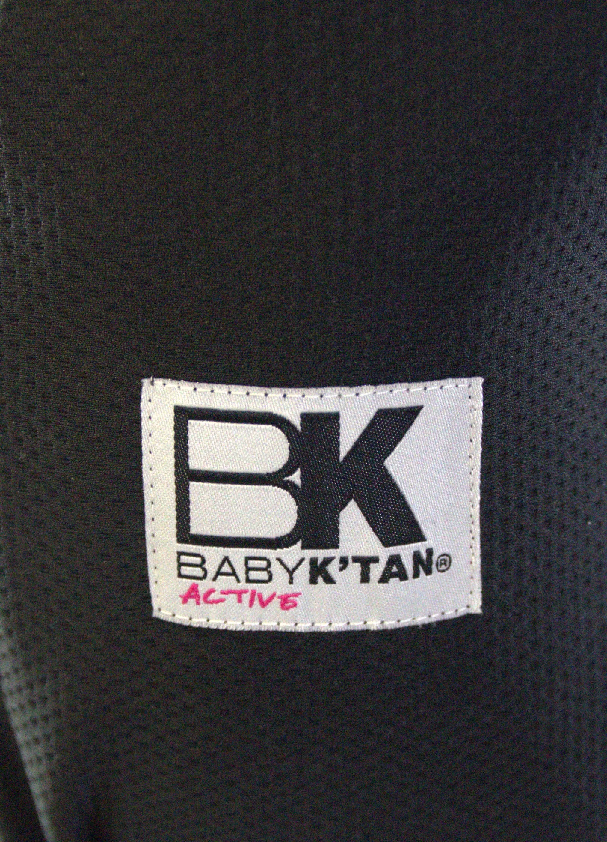 Baby K'tan Active Baby Carrier - Black - XL