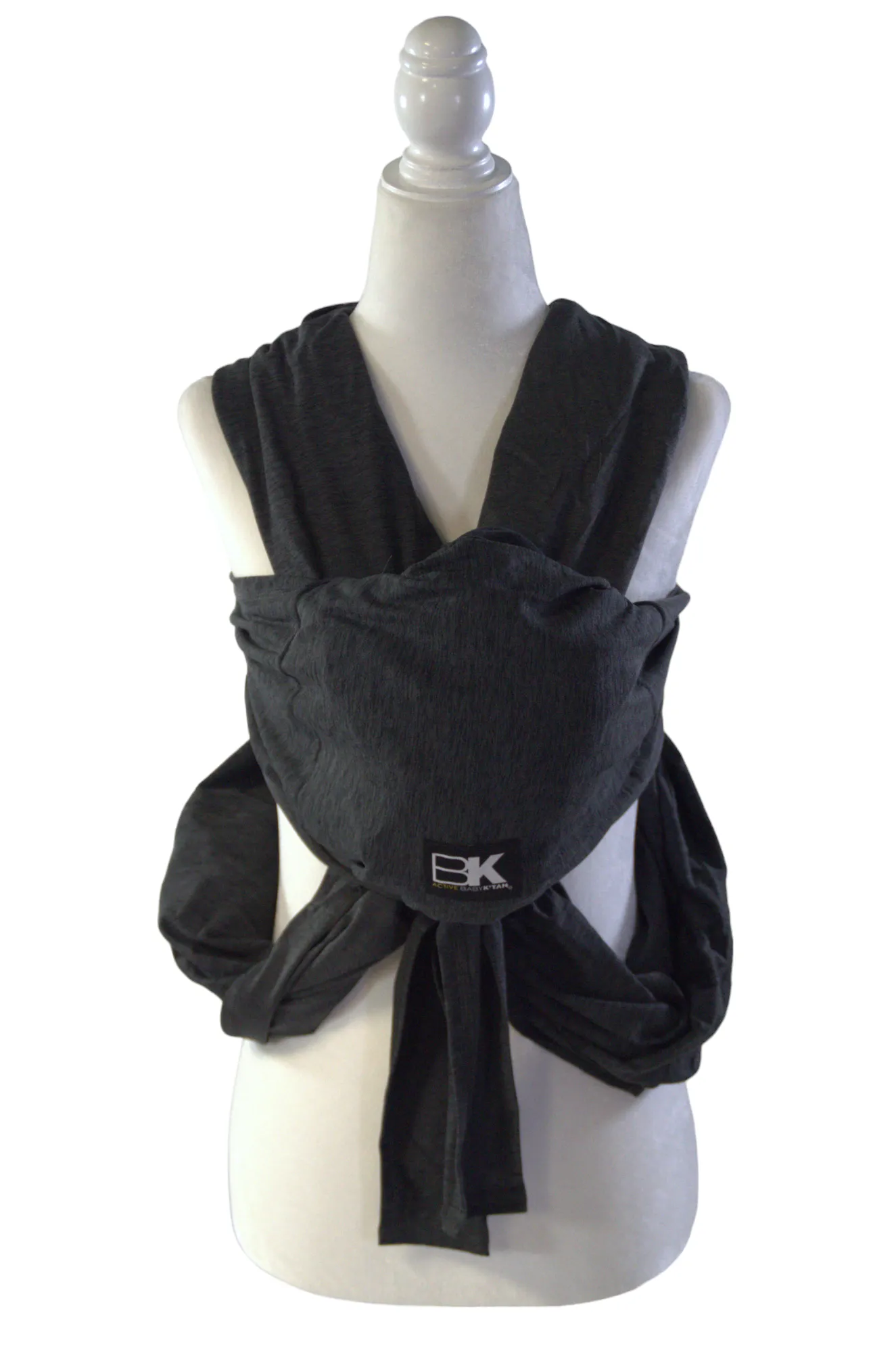 Baby K'tan Active Yoga Carrier - Heather Black - XL