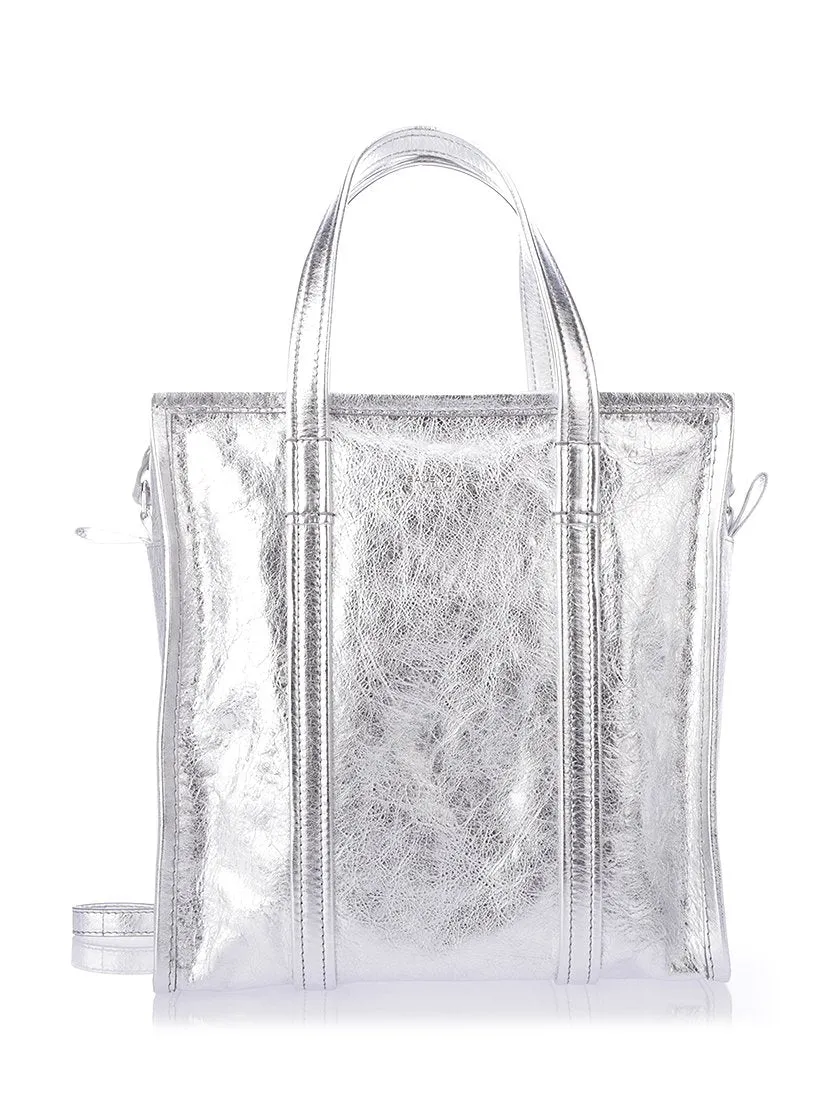 Balenciaga Bazar Metallic Tote Bag