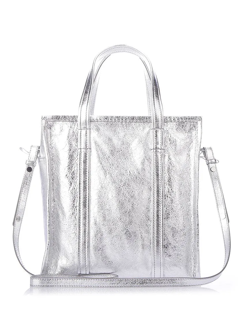 Balenciaga Bazar Metallic Tote Bag