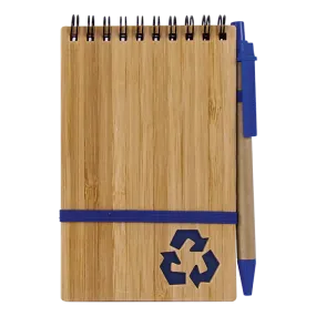 Bamboo Notebook With Pen (BF0060)