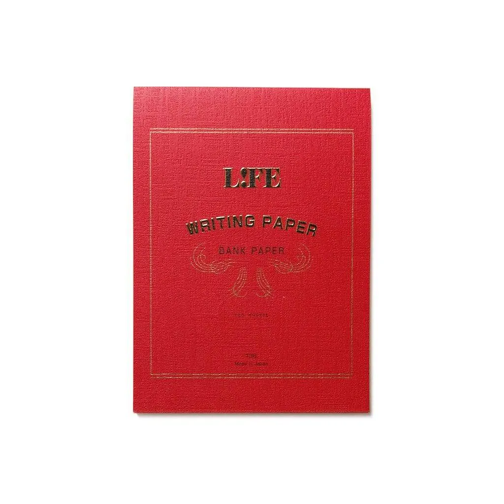 Bank Paper A5 Letter Pad