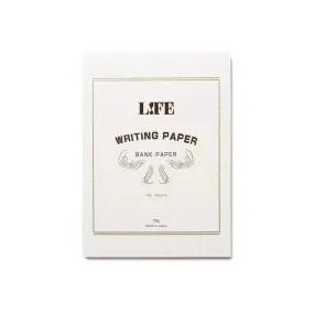 Bank Paper A5 Letter Pad