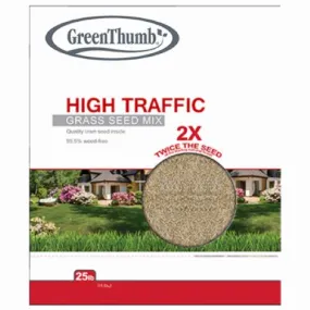 Barenbrug GTHT25 25 LB Bag of High Traffic Grass Seed Mix - Quantity of 1
