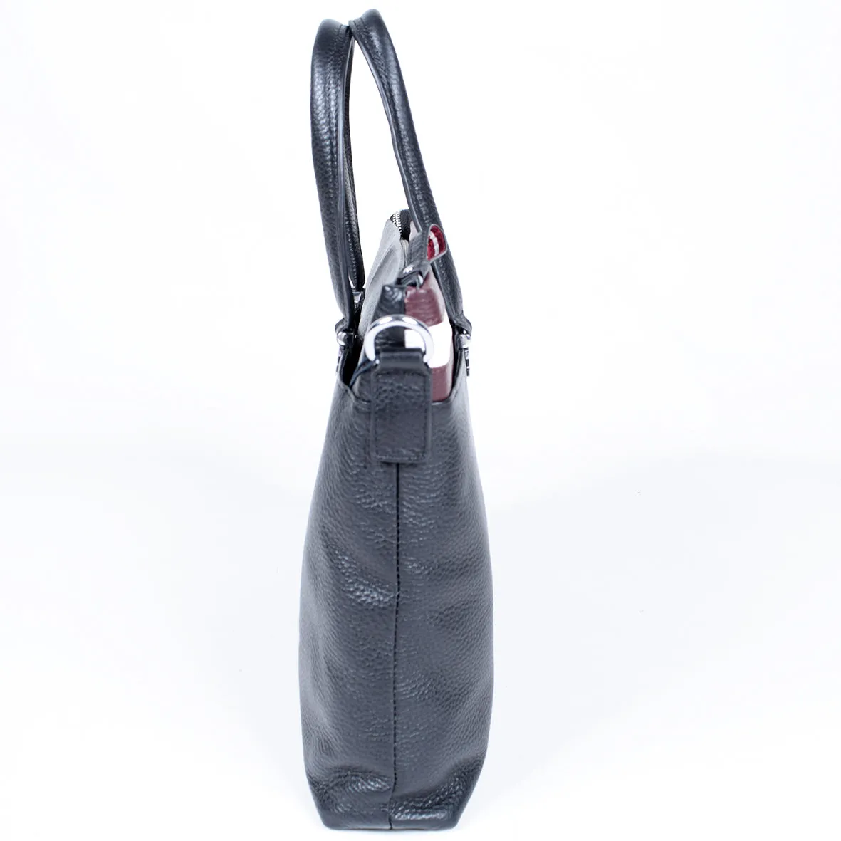 Black Genuine Leather Laptop Bag- GL - 888