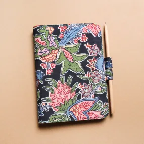 Black - Sukriti Handmade Classic Notebook with Pencil (Large)