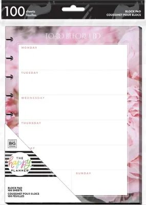 Block Paper Pad - Wedding