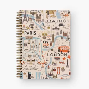 Bon Voyage Spiral Notebook