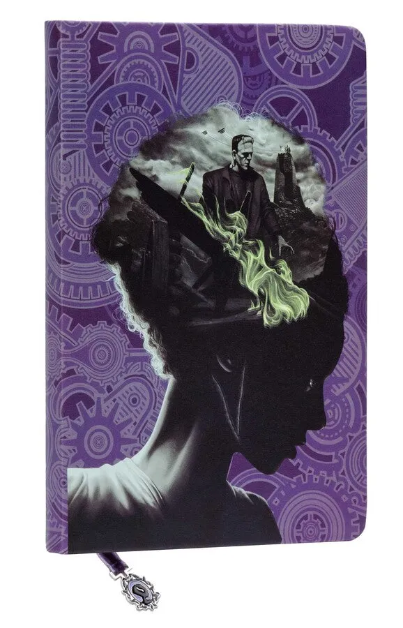 Bride Of Frankenstein Glow In The Dark Hard Cover Journal