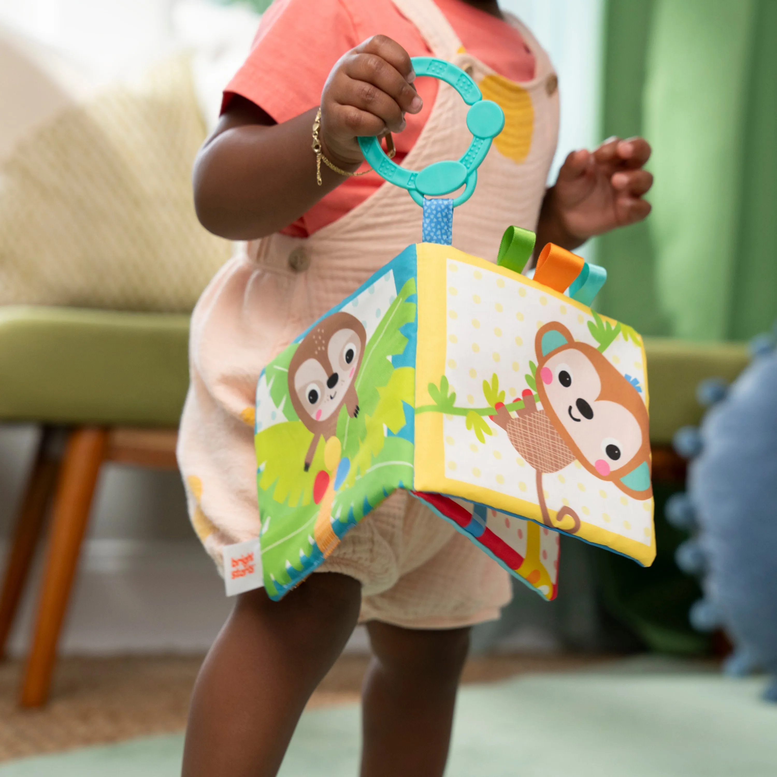 Bright Starts Safari Buddies Soft Book
