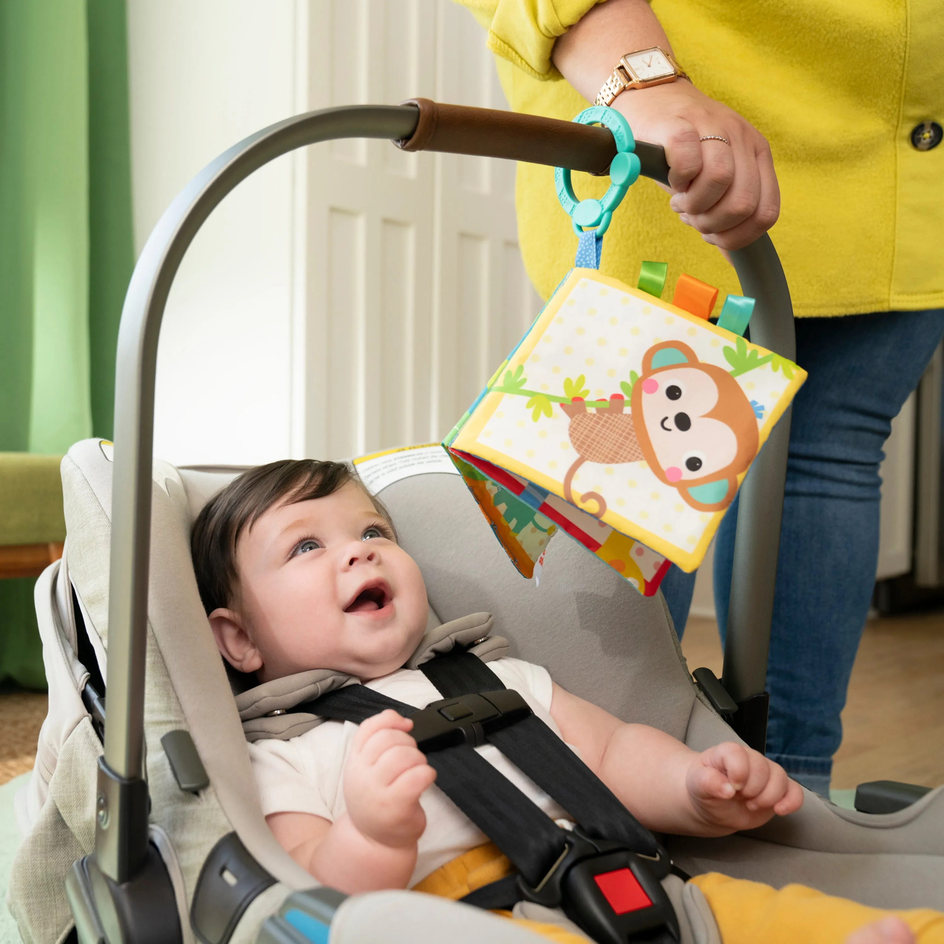 Bright Starts Safari Buddies Soft Book