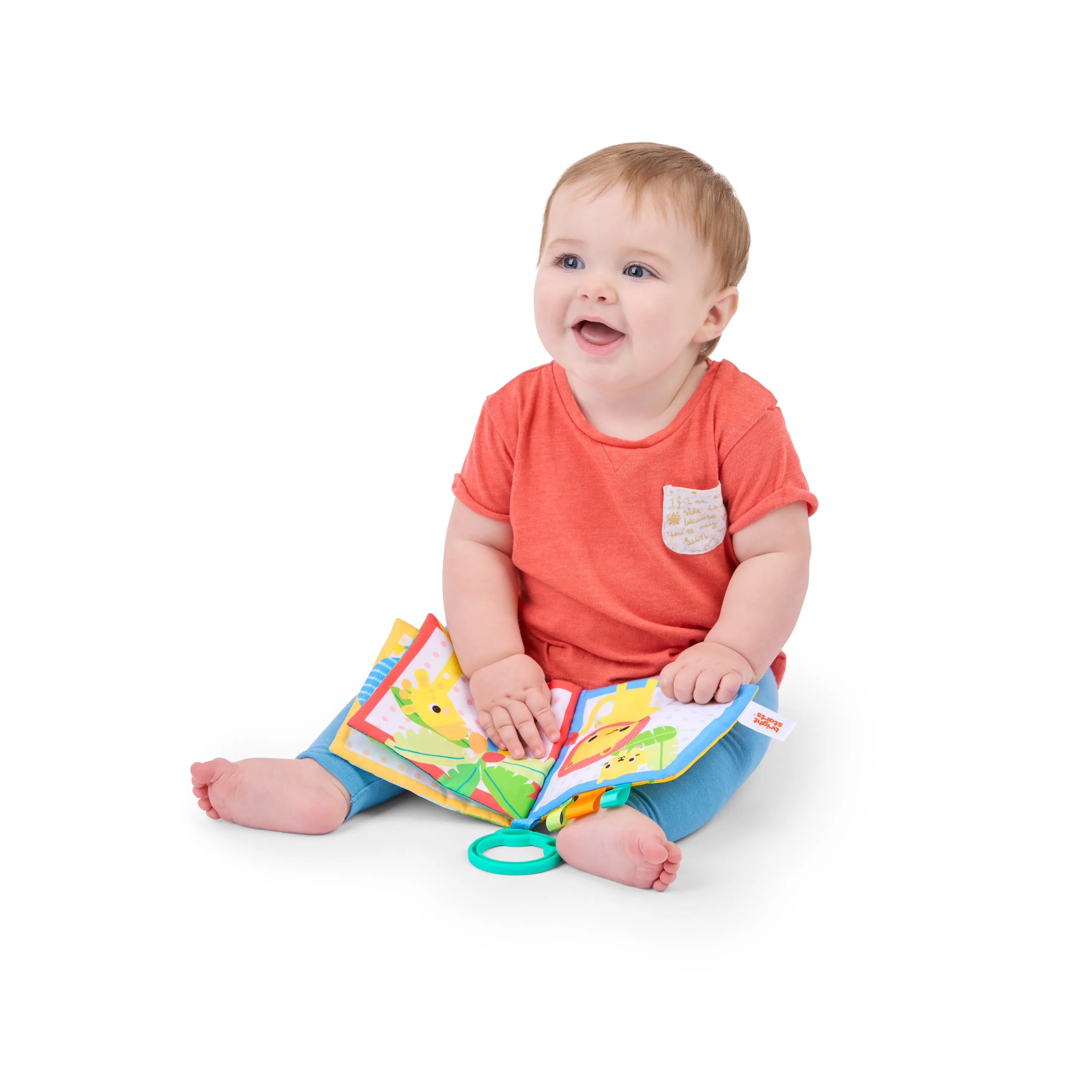 Bright Starts Safari Buddies Soft Book