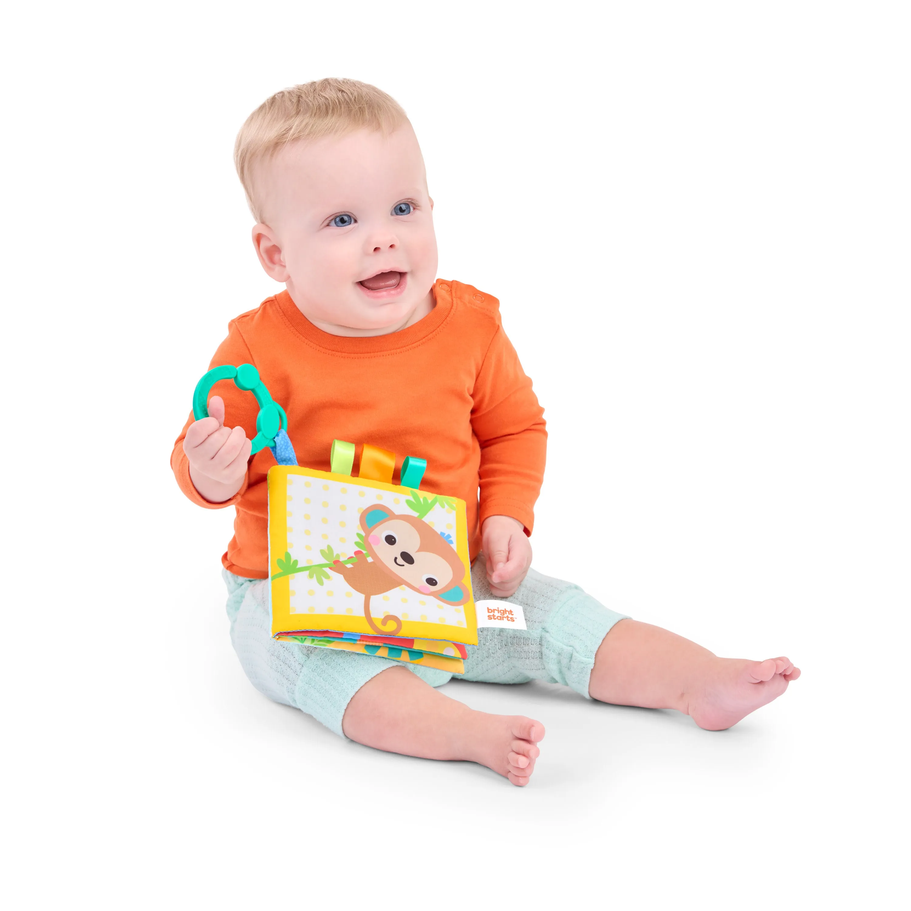 Bright Starts Safari Buddies Soft Book