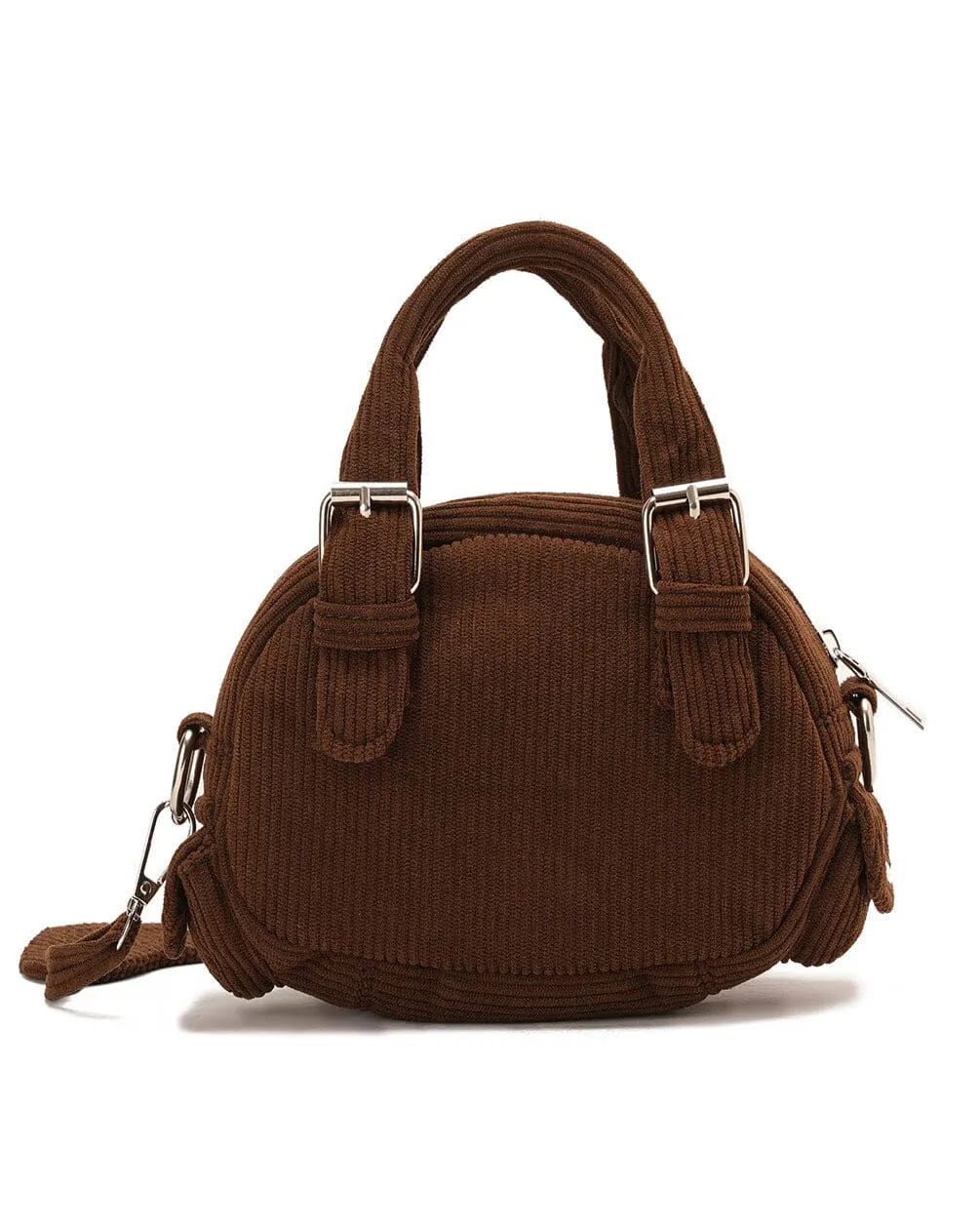 Brown Mini Corduroy Bag
