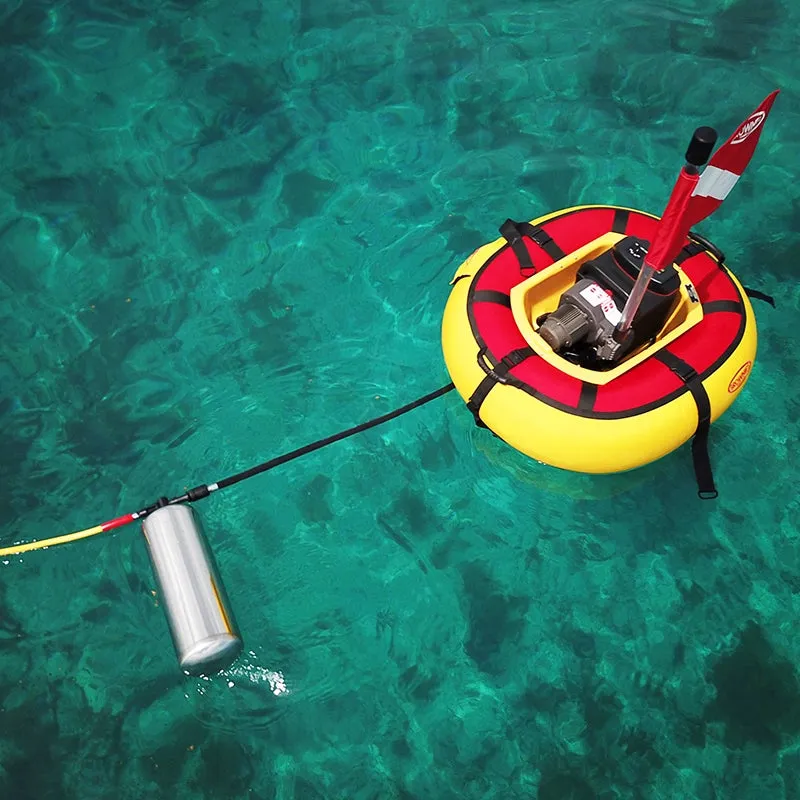 Brownie's Third Lung "Sea Lion 3.0" Floating Hookah Diving System, 3 Diver, Battery Powered