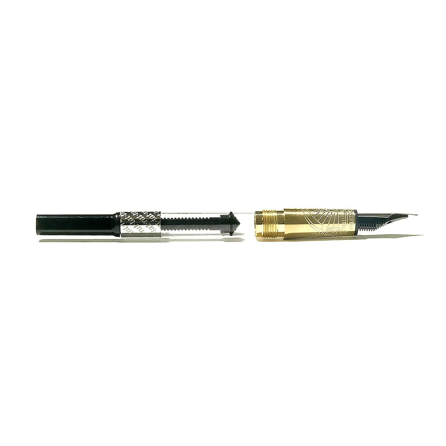 Brush Fountain Pen - Crème Glacée White (Fine)