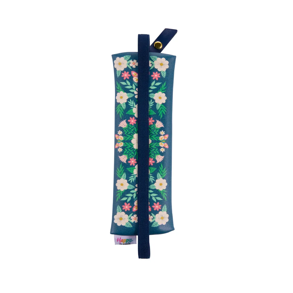Butterflies and Blooms - Slim Banded Pen Pouch