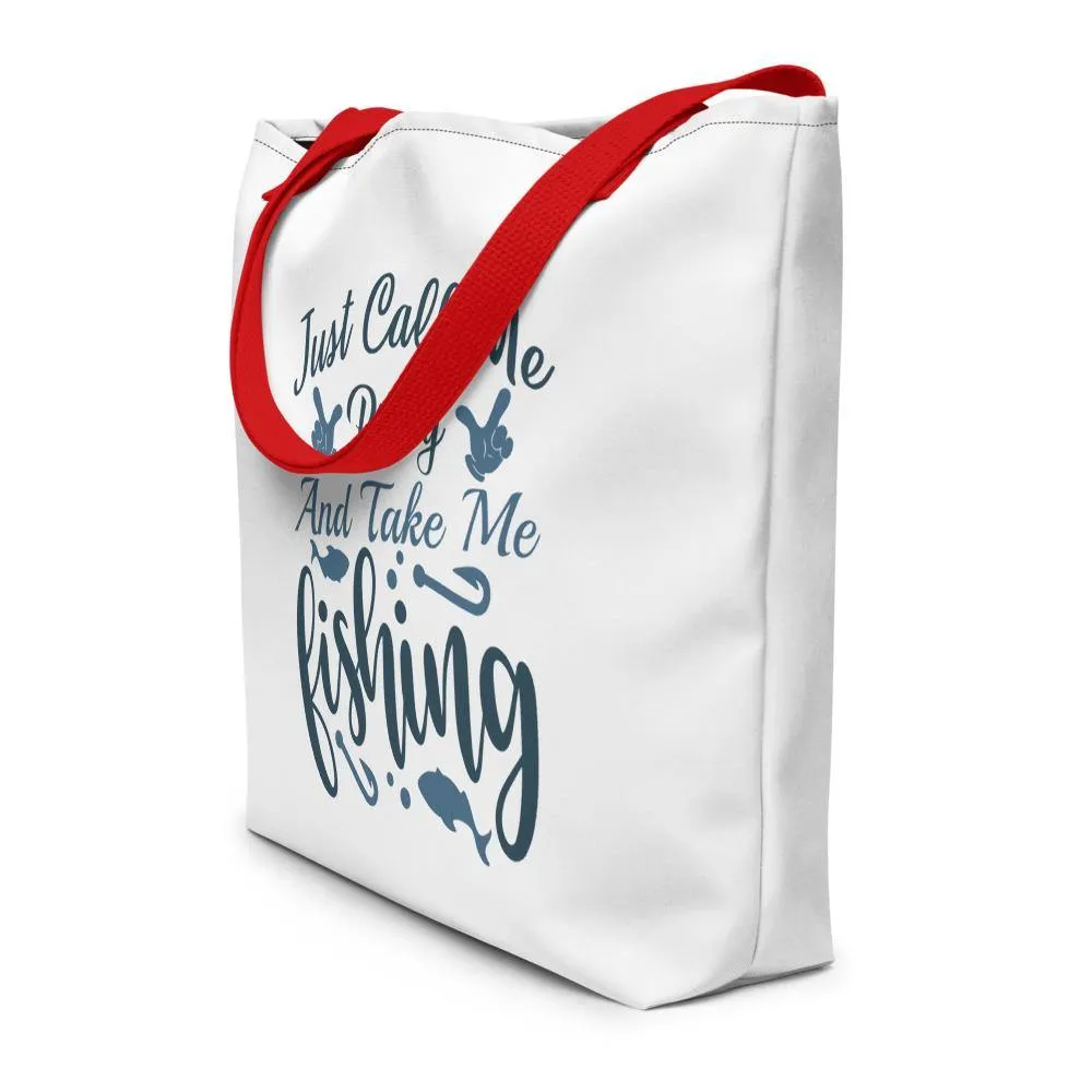 Call Me Pretty Beach Bag