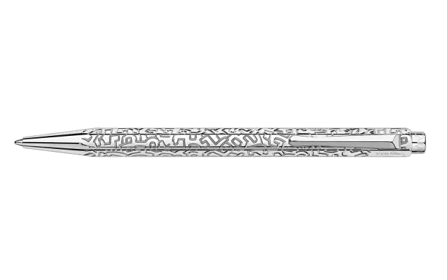 Caran d'Ache Ecridor™ Keith Haring Ballpoint Pen & Leather Case (Special Edition)