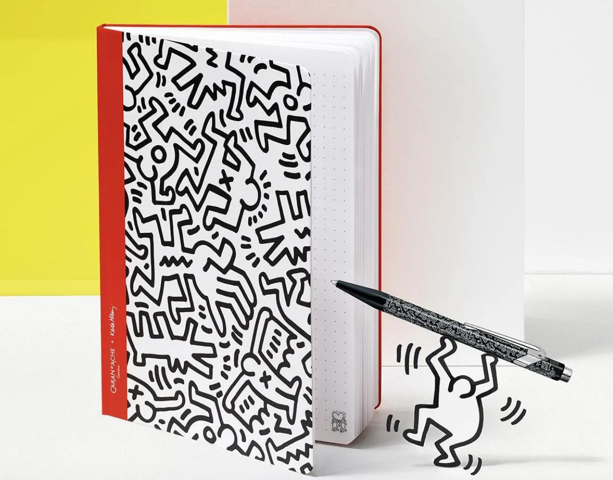 Caran d'Ache Keith Haring A5 Dot Notebook